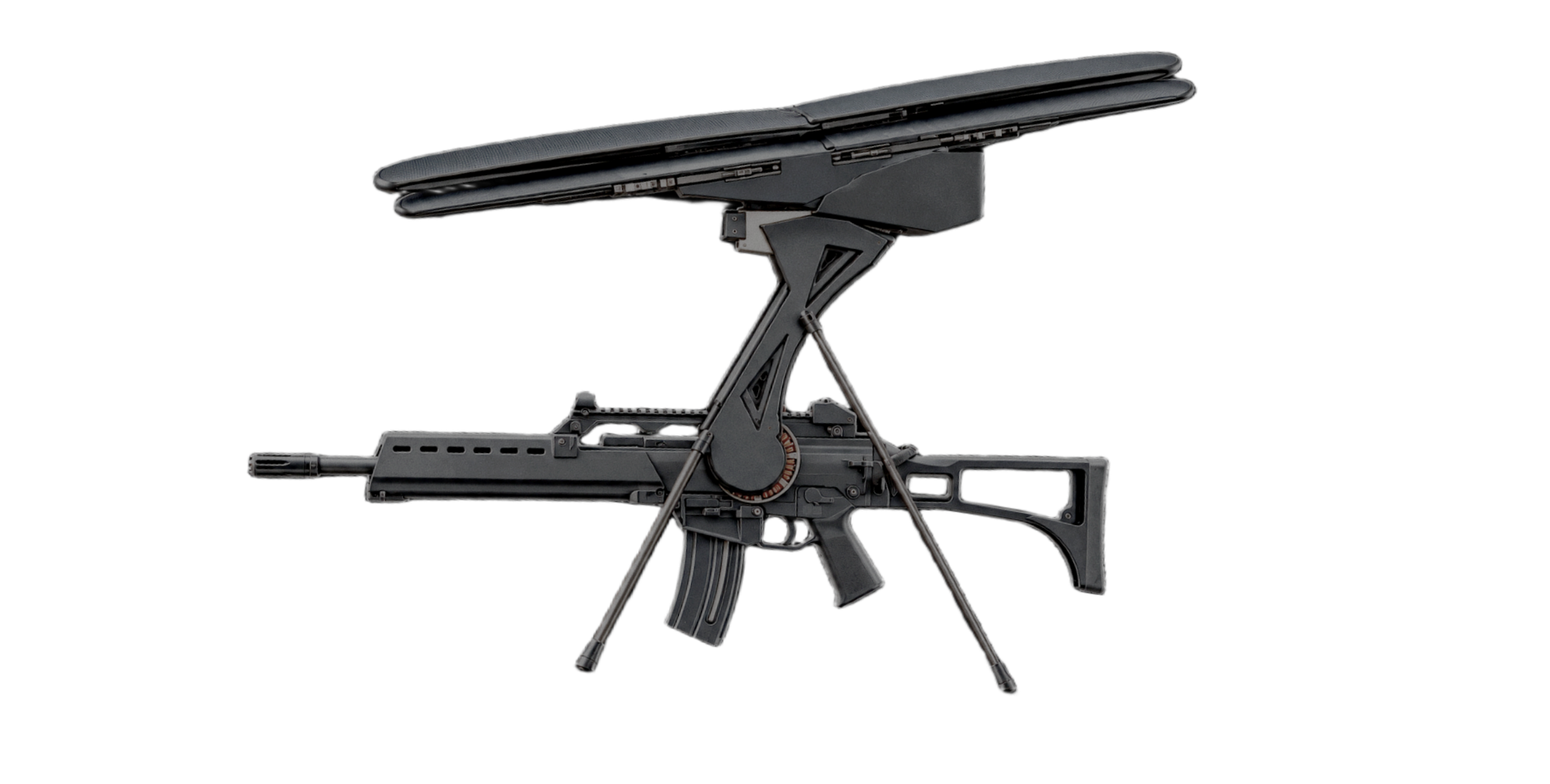 Side-view concept render of the extended G-HOST integration platform